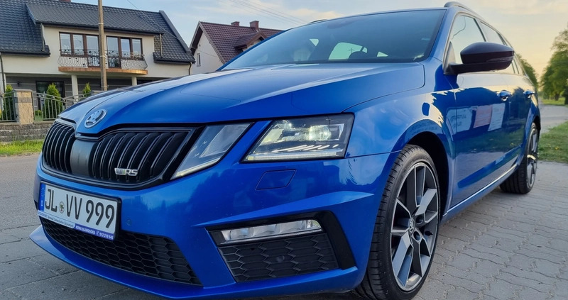 Skoda Octavia cena 71900 przebieg: 219000, rok produkcji 2017 z Chodecz małe 704